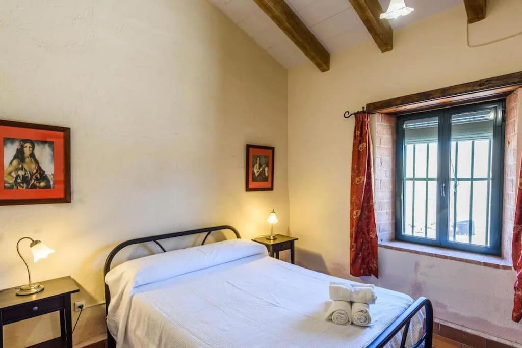 הוילה לה פואבלה דה לוס אינפאנטס Casa Cortijo En Dehesa Sierra Leon מראה חיצוני תמונה