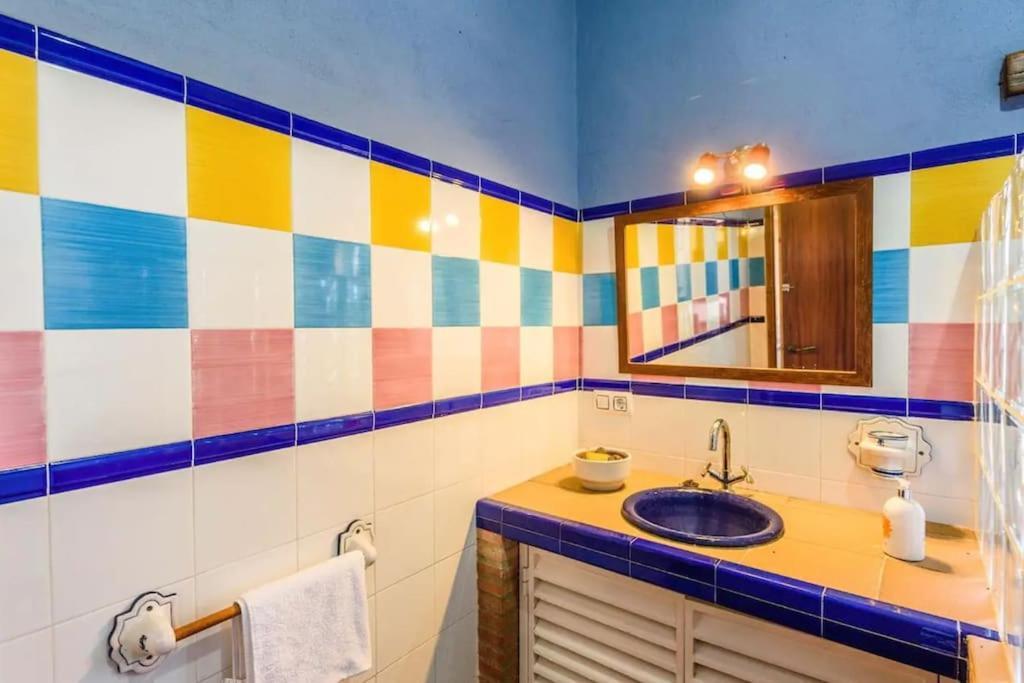 הוילה לה פואבלה דה לוס אינפאנטס Casa Cortijo En Dehesa Sierra Leon מראה חיצוני תמונה